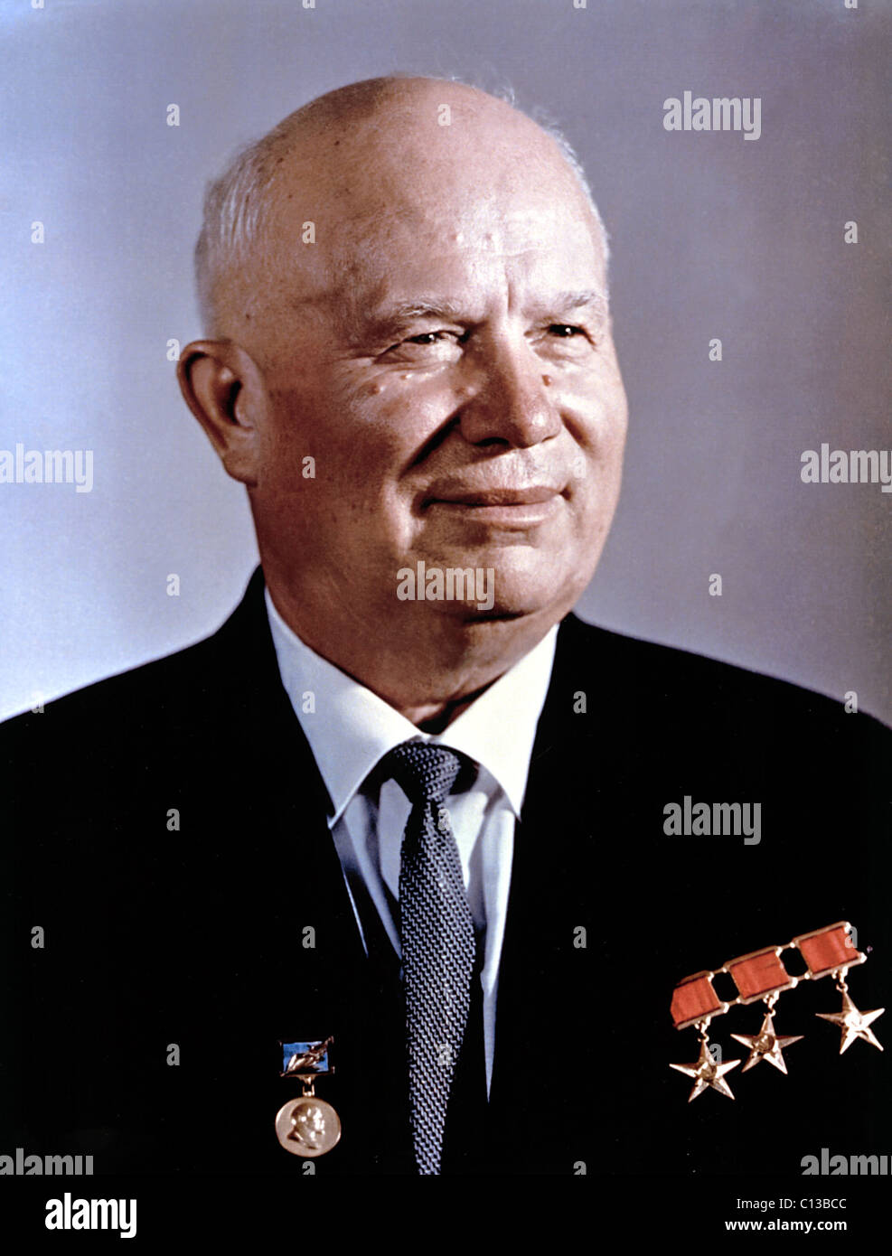 Nikita Kruschev, c. 1960s Stock Photo