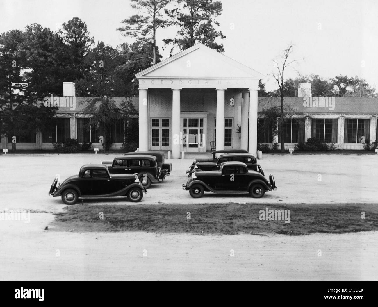 hall house Black and White Stock Photos & Images Alamy