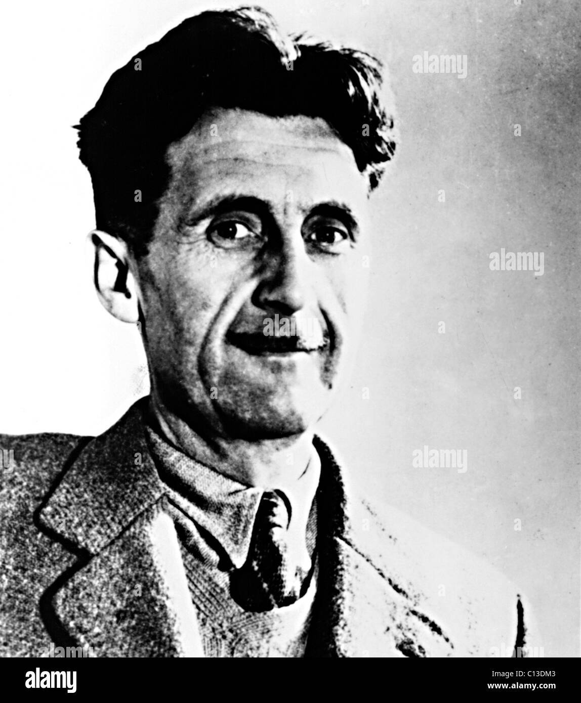 GEORGE ORWELL, circa 1949 (around the time he wrote the book '1984') Stock Photo