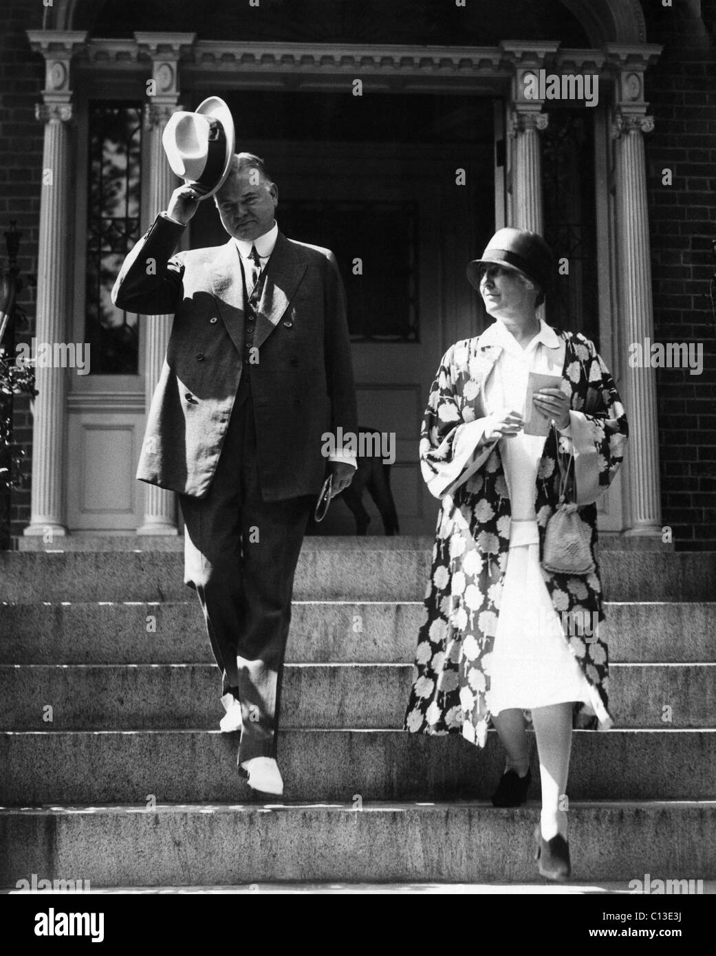 Future President Herbert Hoover, as Secretary of Commerce, future First