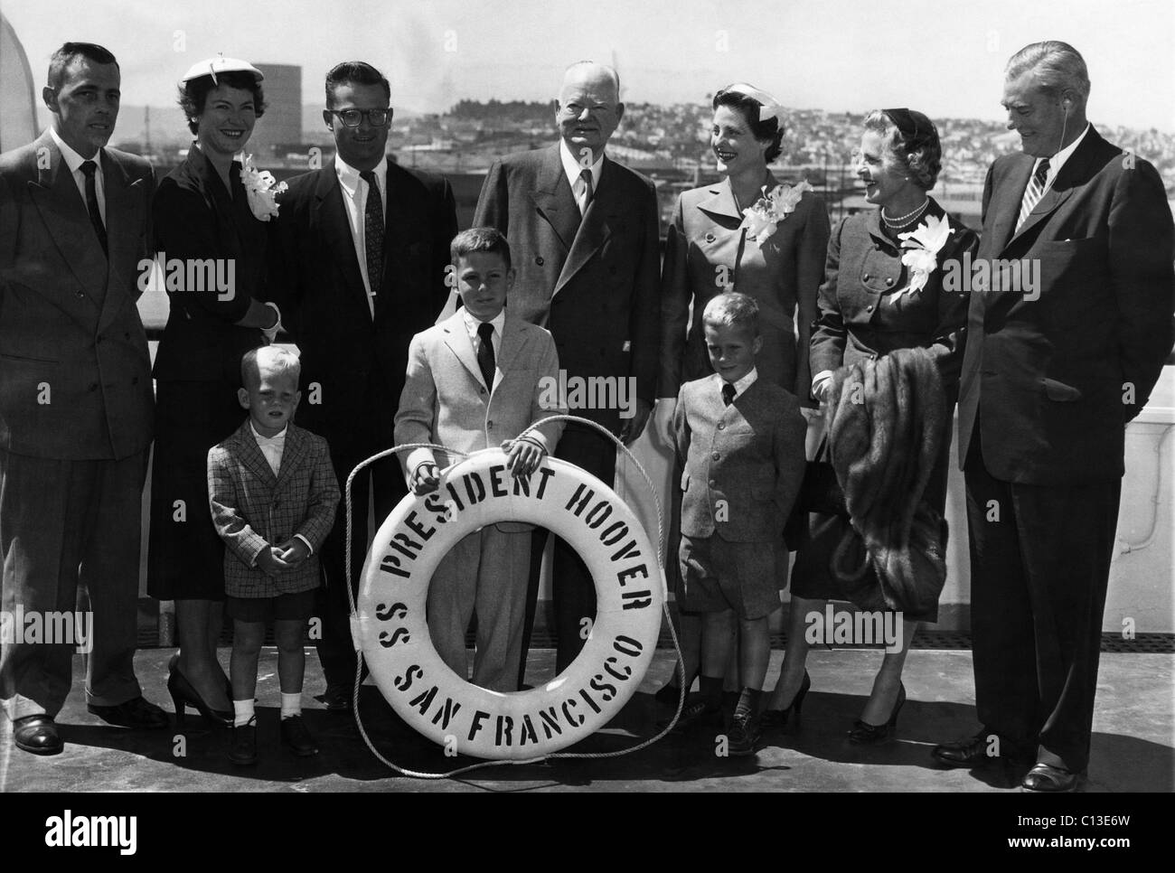 The family of former President Herbert Hoover Herbert Hoover Jr Stock