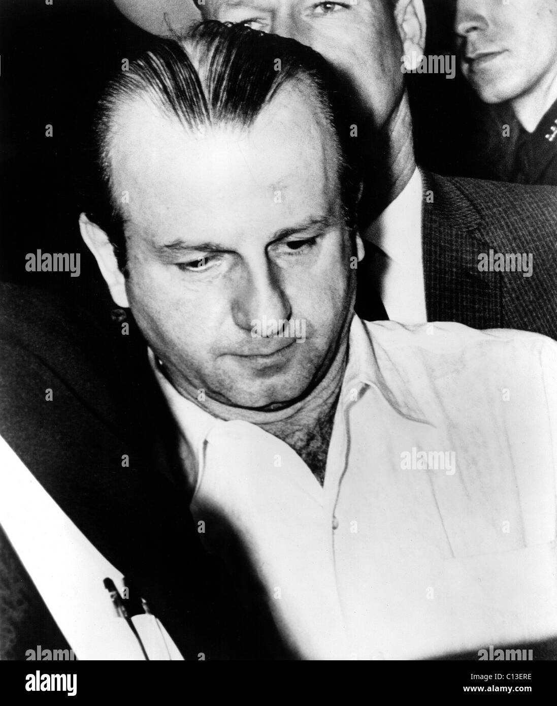 Jack Ruby, (from the documentary FOUR DAYS IN NOVEMBER), 1964 Stock Photo