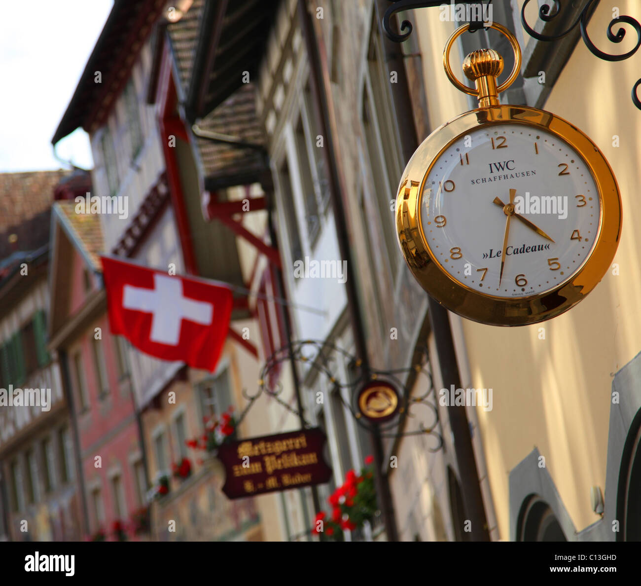 Swiss watch and swiss flag hi-res stock photography and images - Alamy
