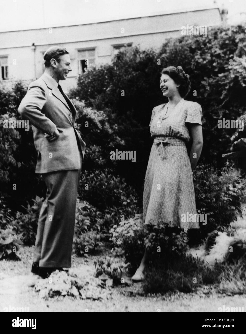 British Royal Family. British King George VI, Future British Queen ...