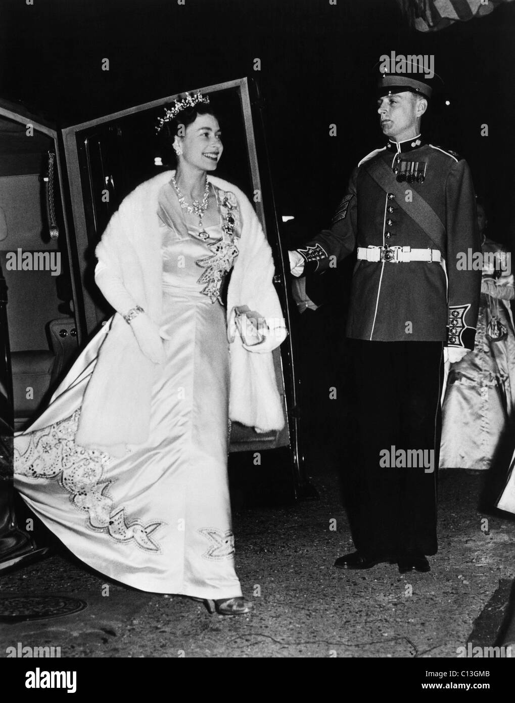 Queen elizabeth ii 1950s dance hires stock photography and images Alamy