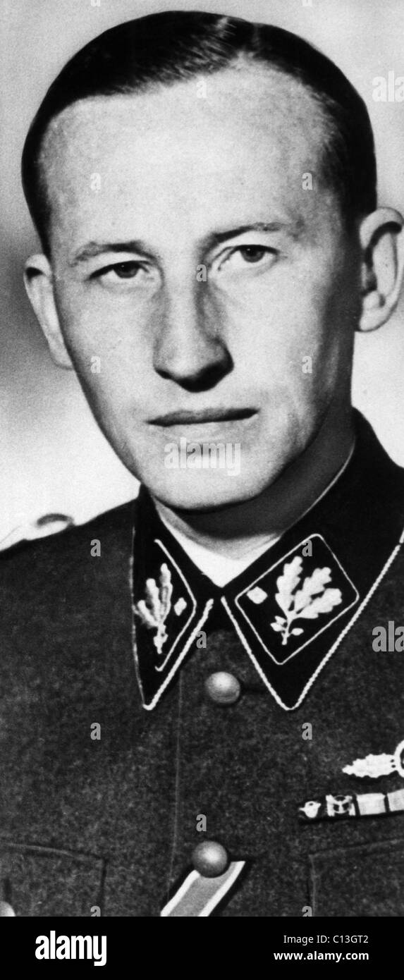 Reinhard Heydrich (1904-1942), high ranking Nazi official, circa late 1930s. Stock Photo