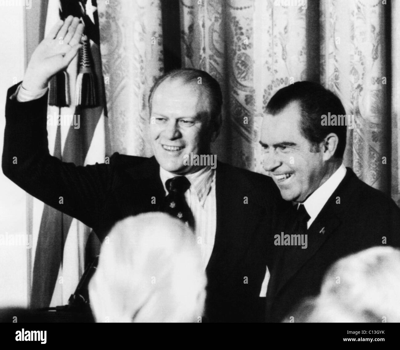 Gerald ford vice president Black and White Stock Photos & Images Alamy