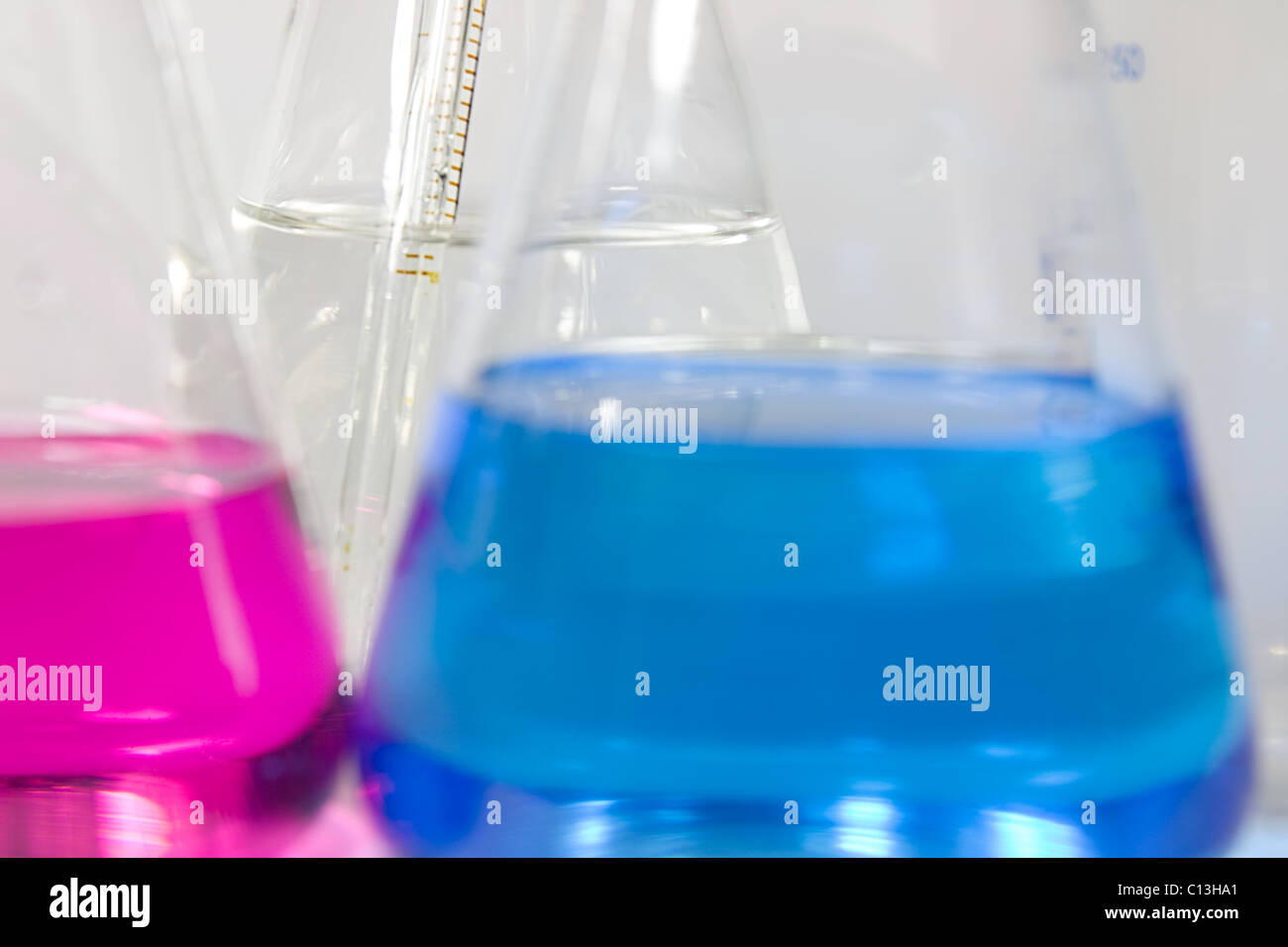 Chemical laboratory Stock Photo