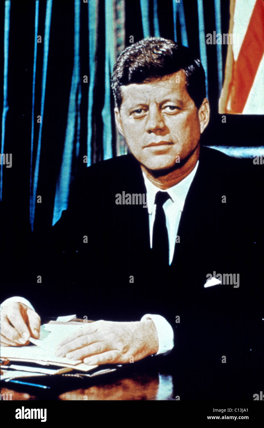 President John F. Kennedy Stock Photo Alamy