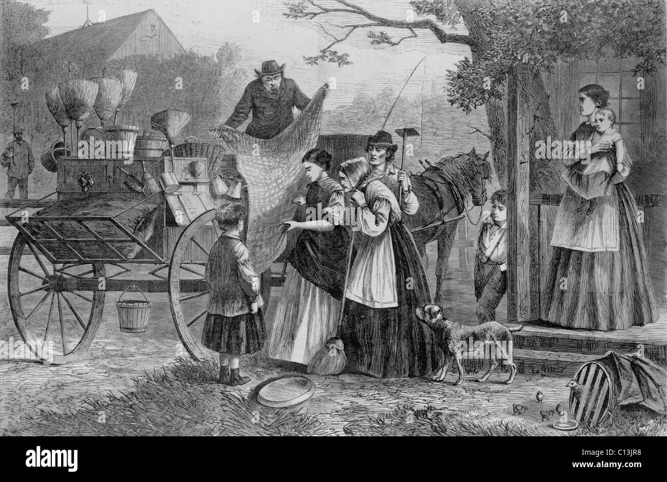 Peddlers historical hi-res stock photography and images