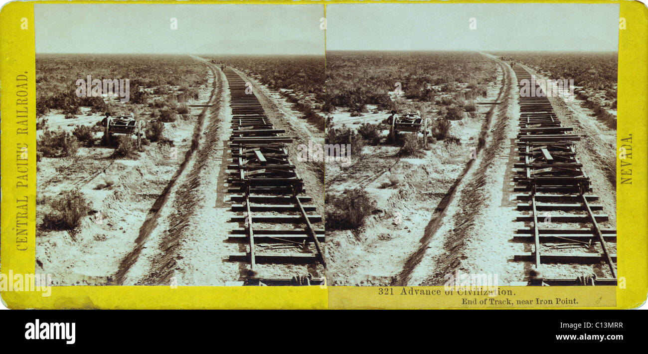 19th century railroad construction hi-res stock photography and images ...