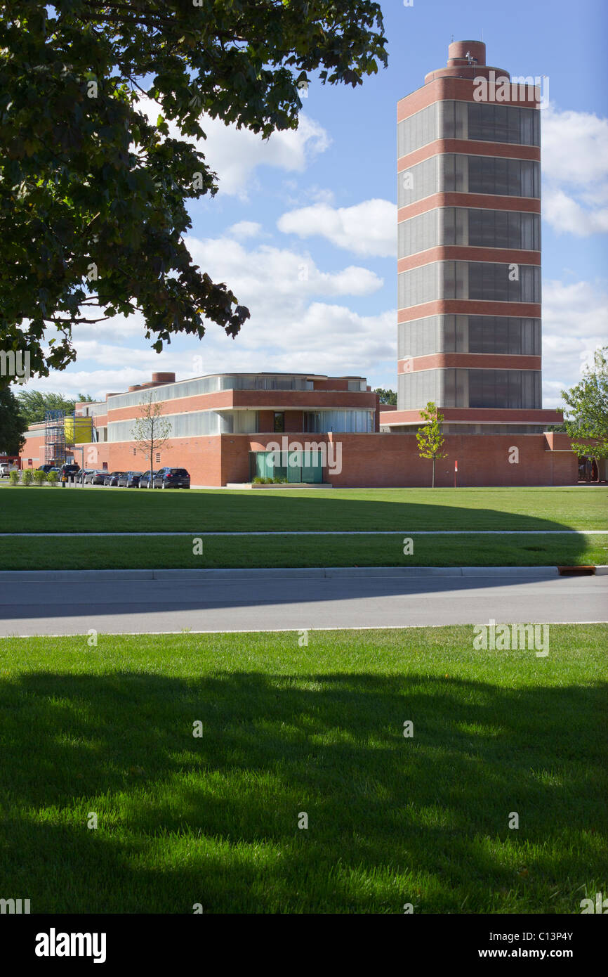 Johnson Wax Headquarters, Racine, Wisconsin, USA Stock Photo