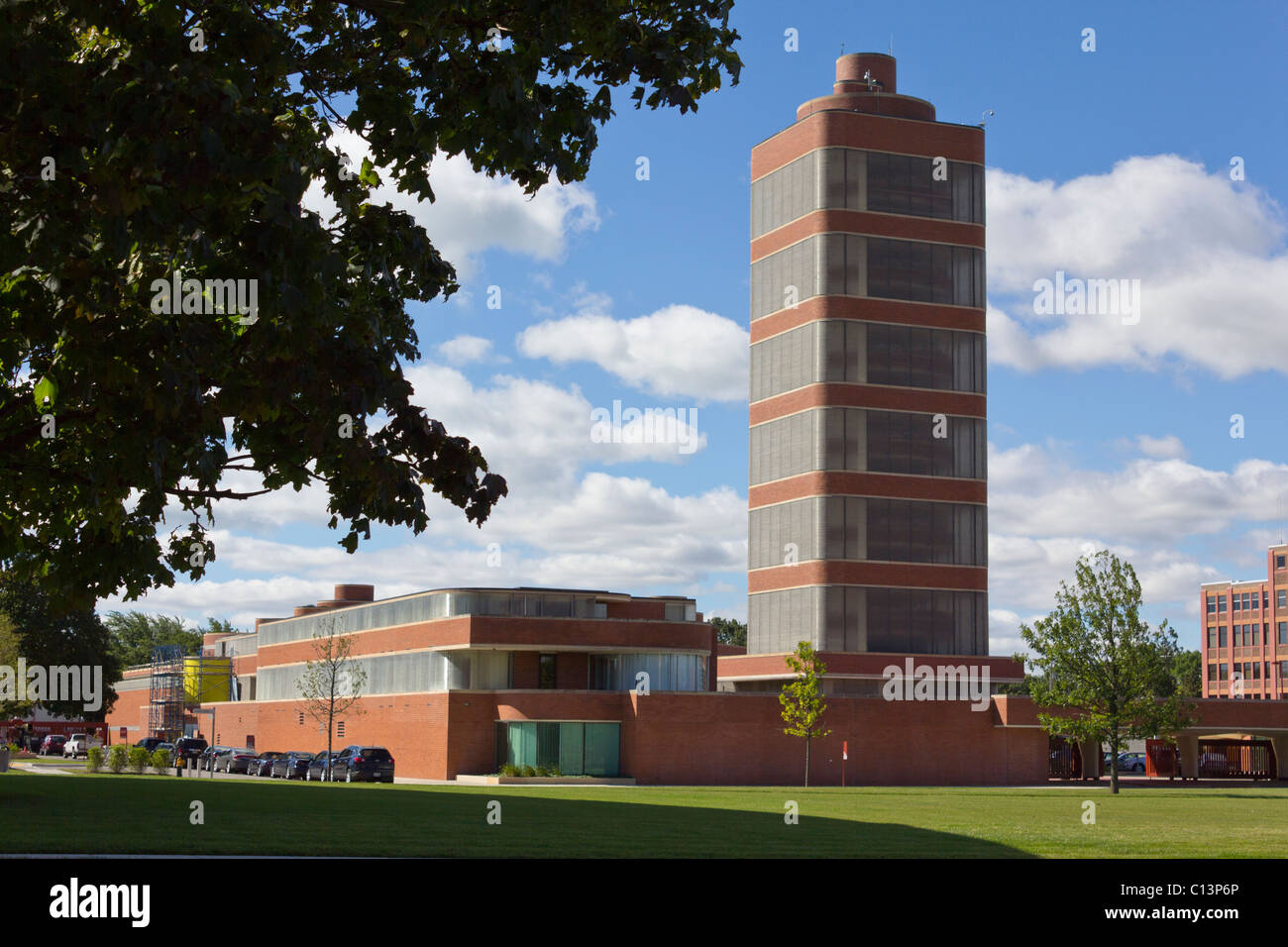 Johnson Wax Headquarters, Racine, Wisconsin, USA Stock Photo