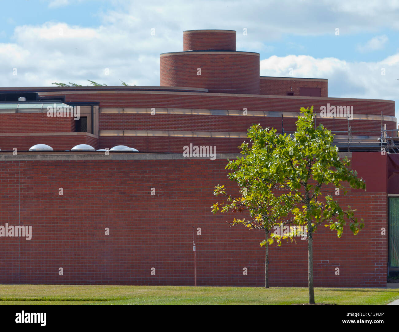 Johnson Wax Headquarters, Racine, Wisconsin, USA Stock Photo