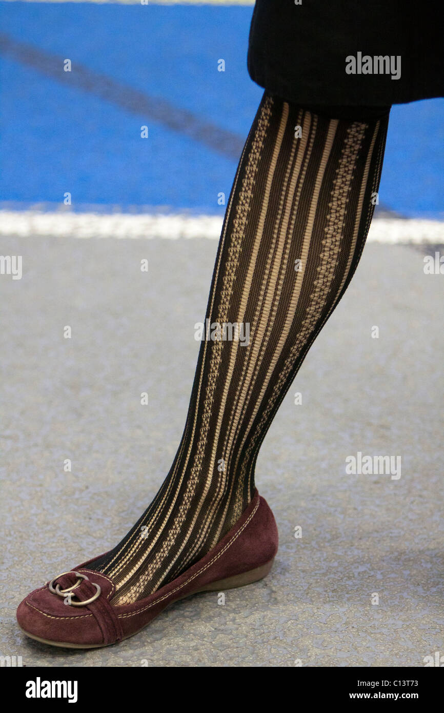 Granny Nylons On Table Granny Nylons On Table