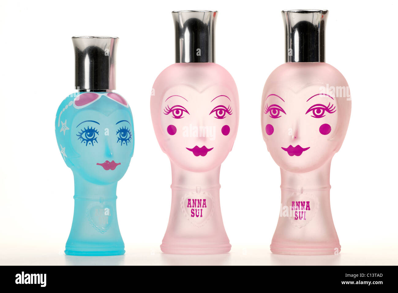 Three perfume bottles by Anna Sui Stock Photo Alamy