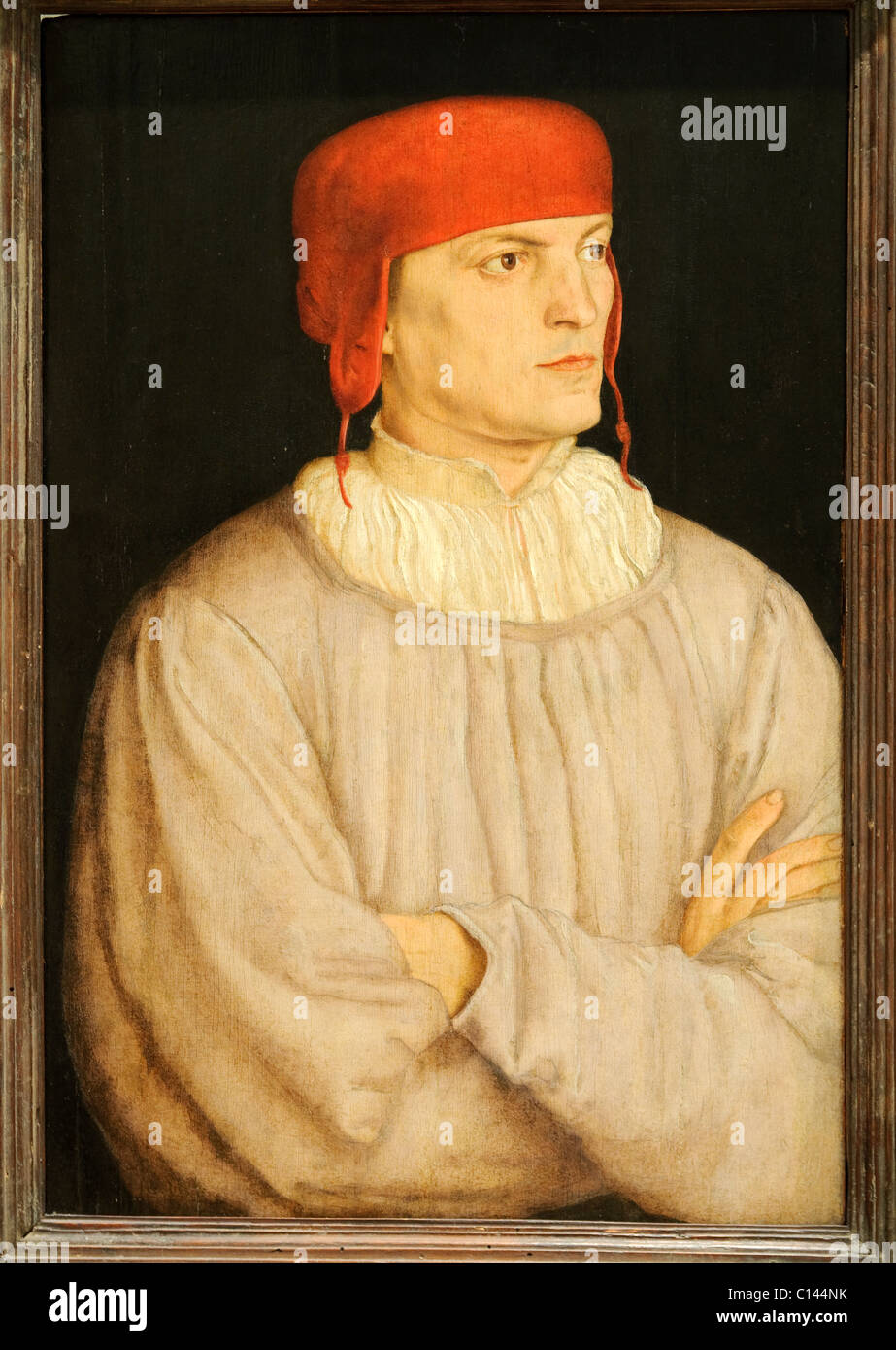 Chancellor Leonhard von Eck, (1480–1550), 1527, Barthel Beham, Stock Photo