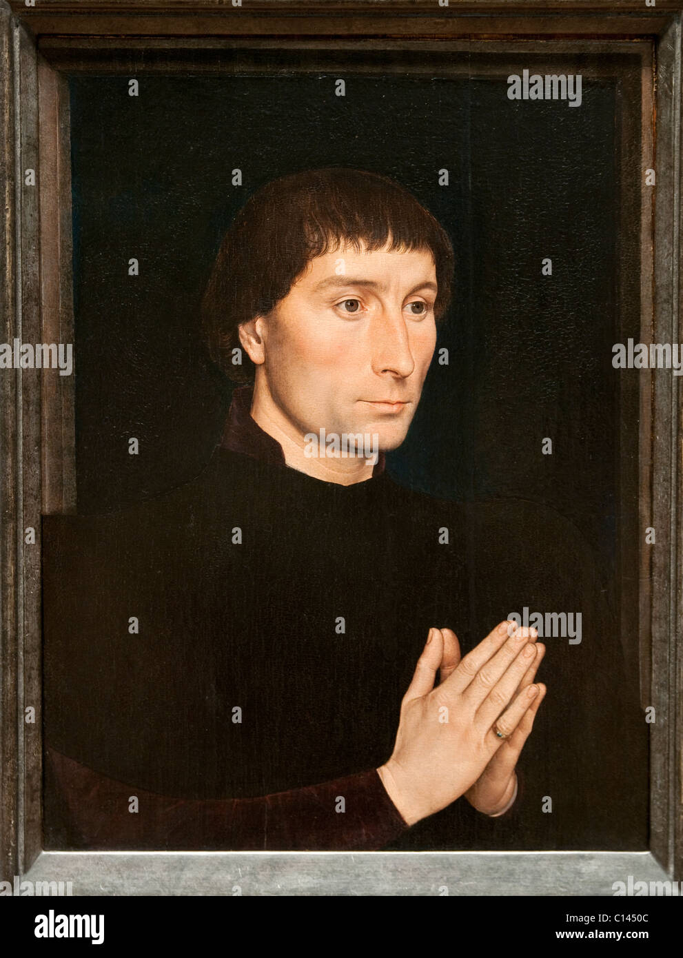 Tommaso di Folco Portinari, (1428–1501); by Hans Memling, Netherlandish, Stock Photo
