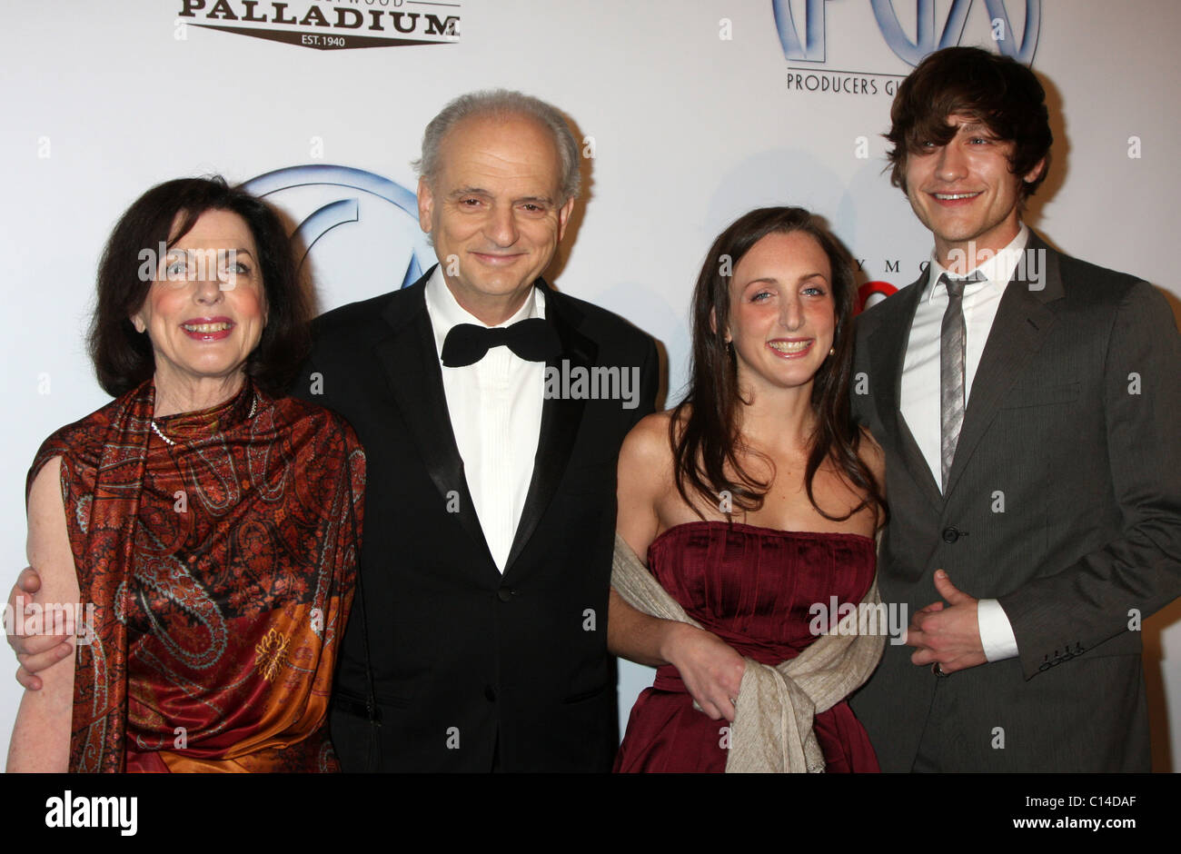 David Chase and family 20th Annual Producers Guild Awards held at The