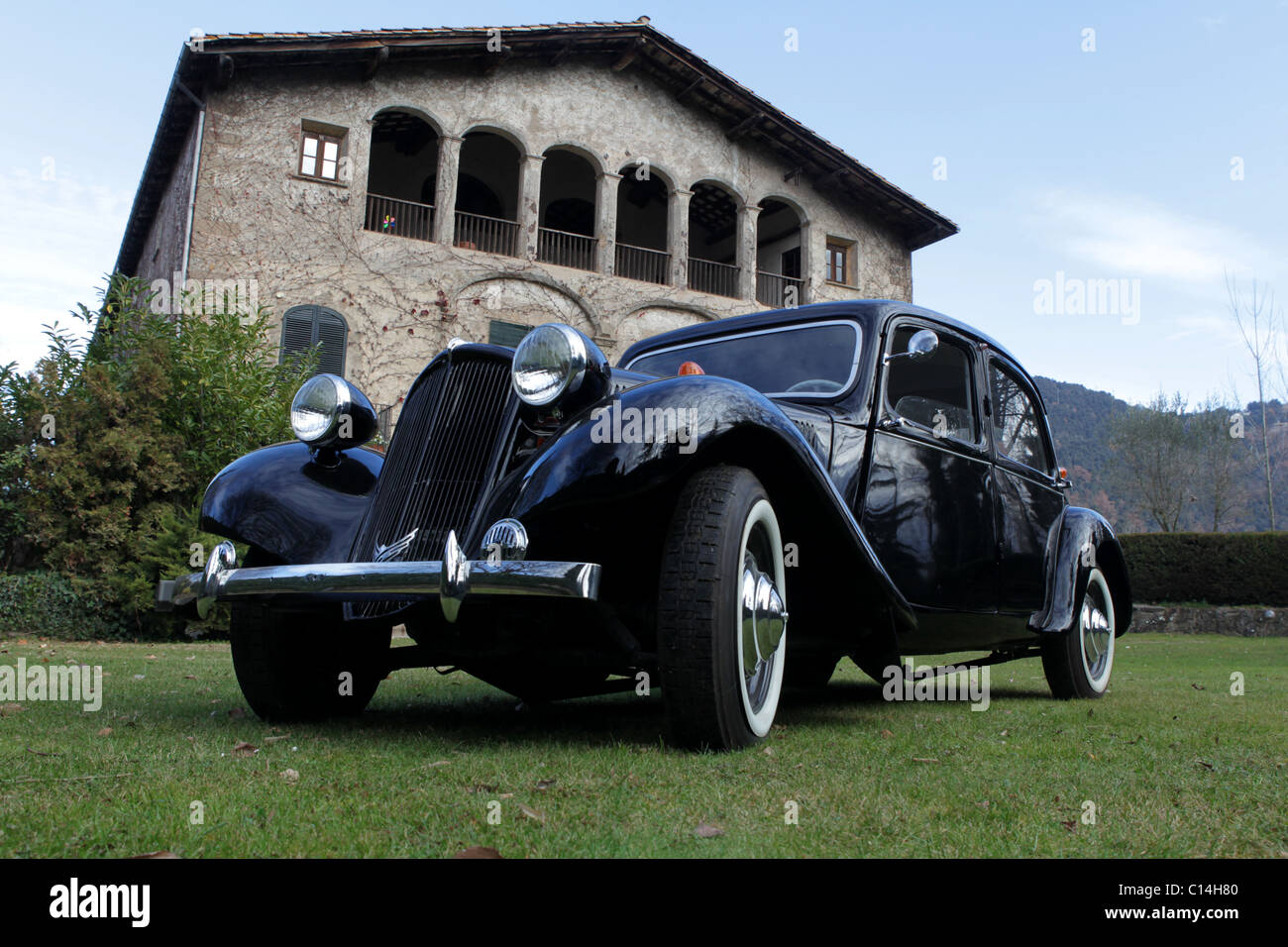 1950 Citroen Traction 11b Classic Car Stock Photo Alamy