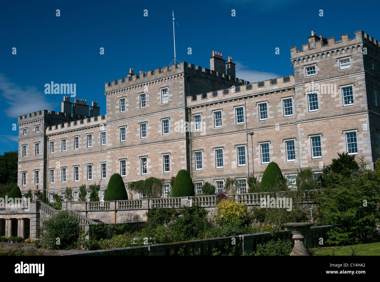 MELLERSTAIN CASTLE SCOTLAND UNITED KINGDOM Stock Photo