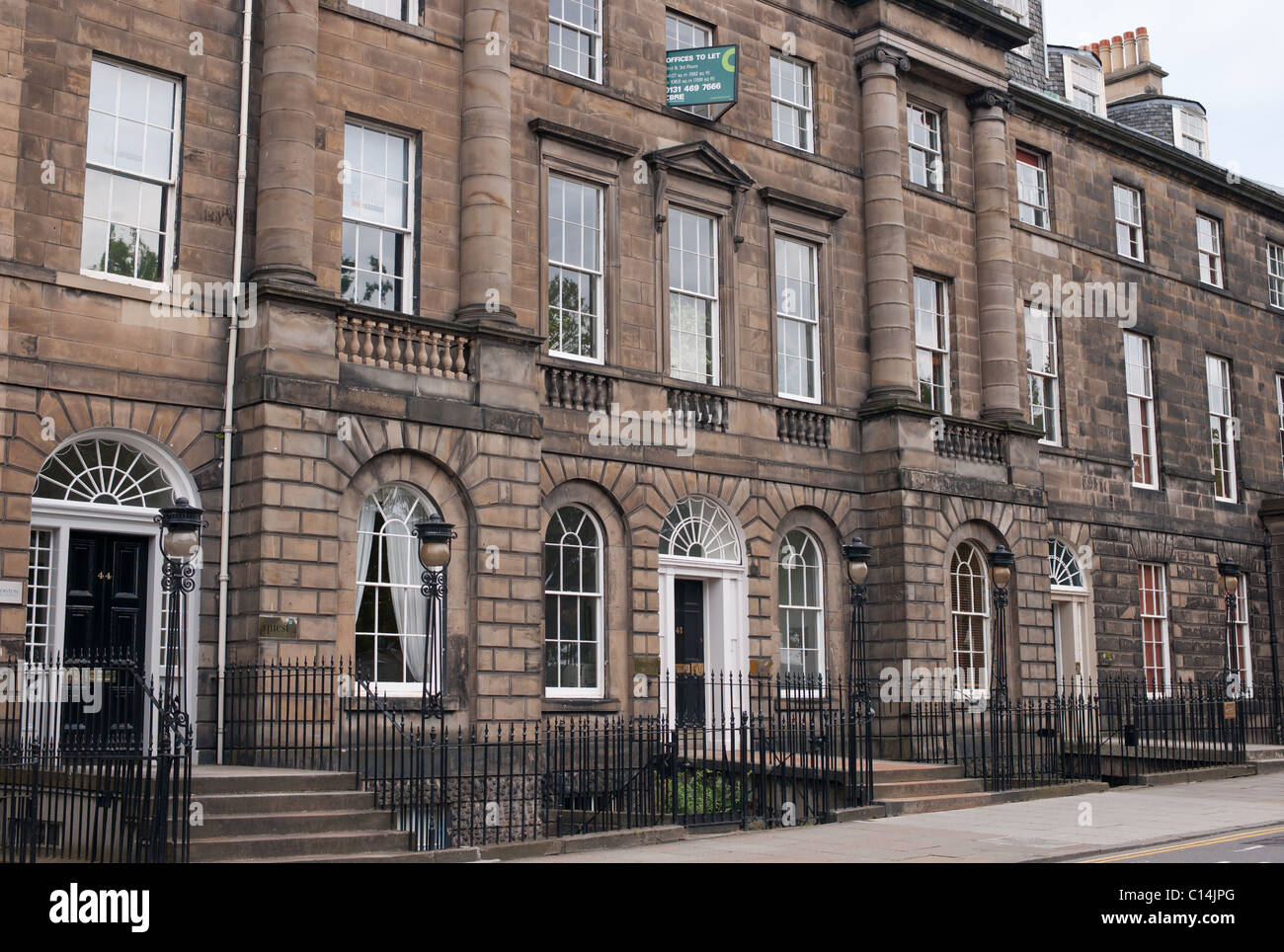 CHARLOTTE SQUARE EDINBURGH SCOTLAND UNITED KINGDOM Stock Photo Alamy