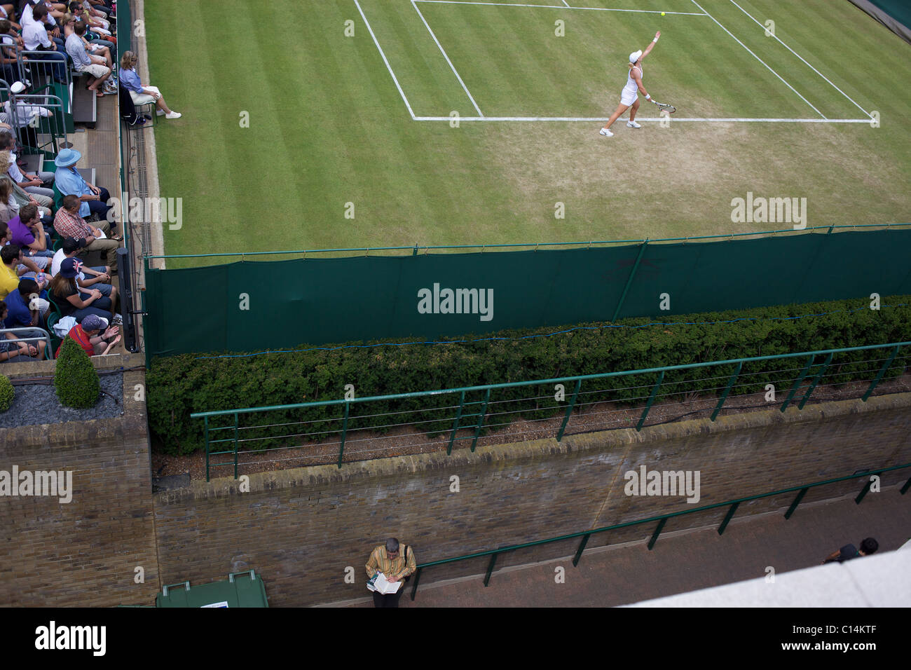 Sam Stosur, Australia , in action at the All England Lawn Tennis ...