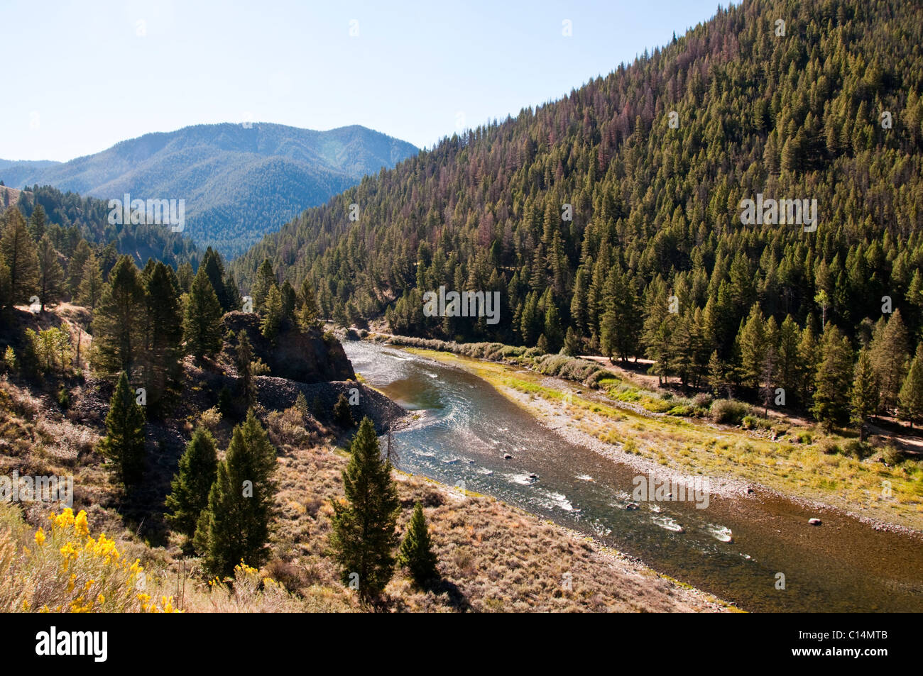 Sunbeam Hot Springs,Damn,Salmon River,Yankee Fork,Highway 75/ 93 Scenic