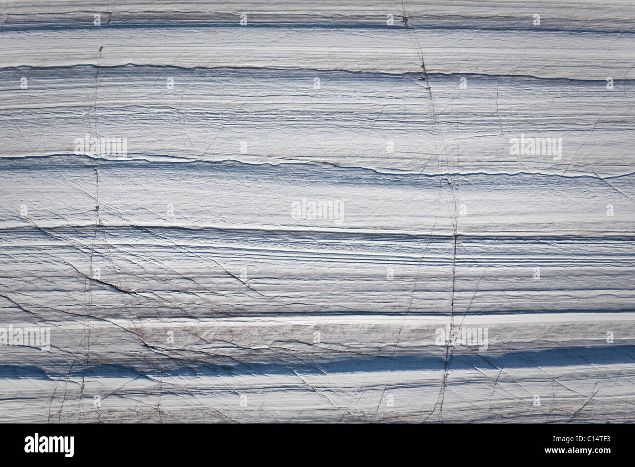 Abstract glacier landscape, Baffin Island, Canada. Stock Photo