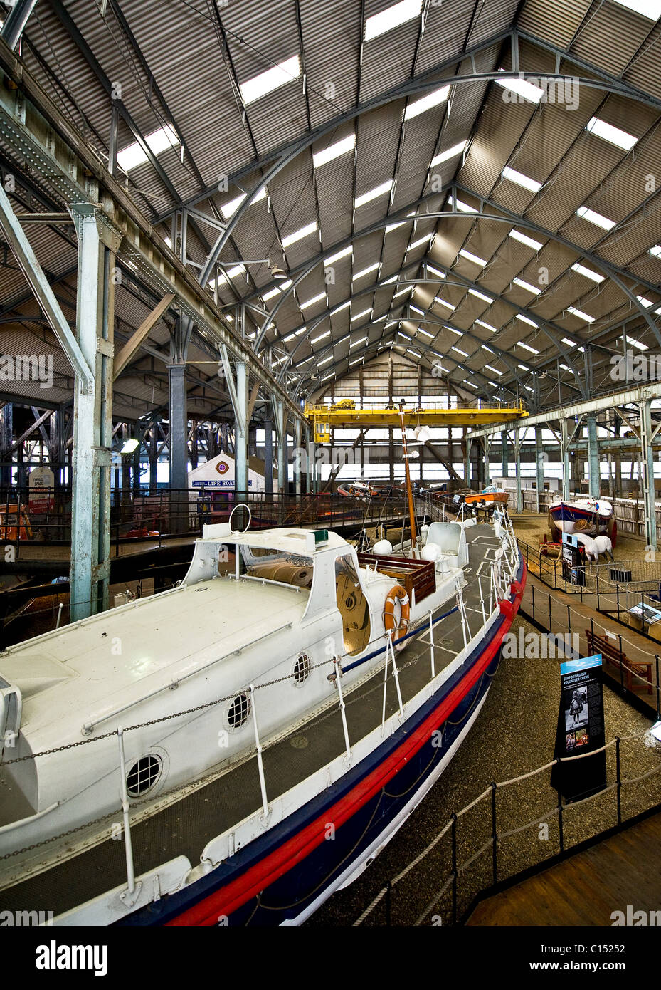 A static display at the Chatham Historic Dockyard in Kent.  Photograph by Gordon Scammell Stock Photo