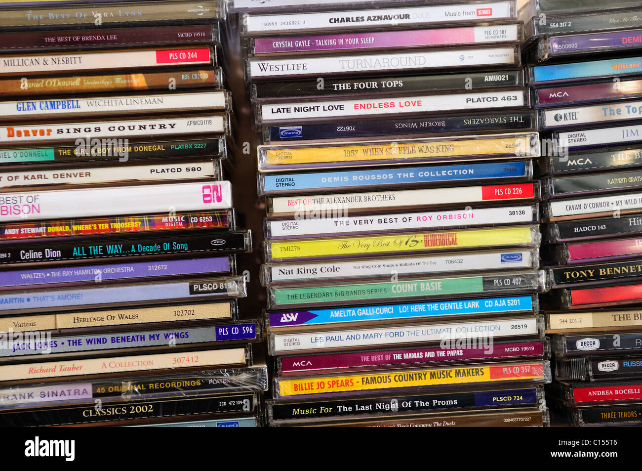 CD Collection Music Stock Photo - Alamy