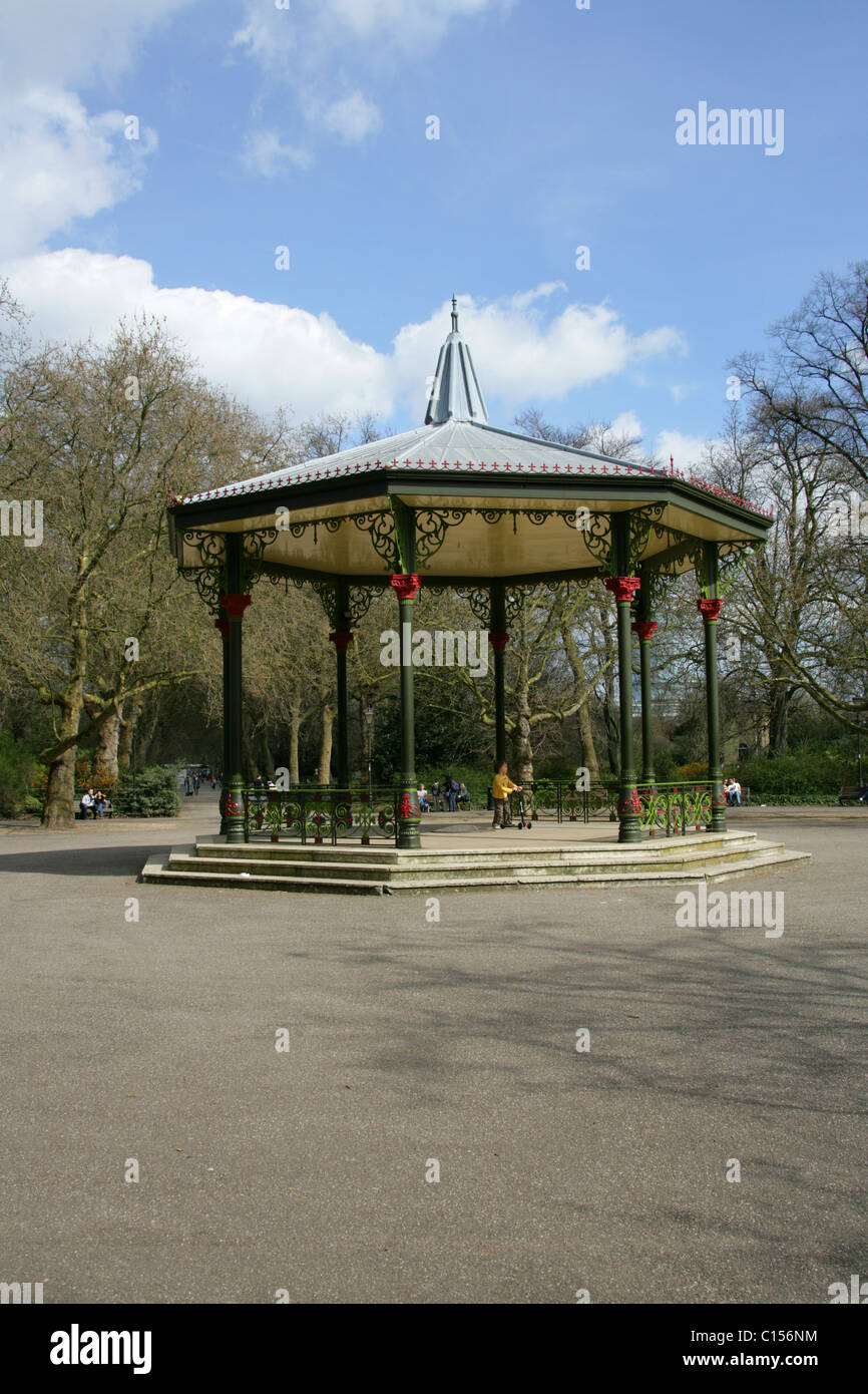 Battersea Park Bandstand, London, UK Stock Photo