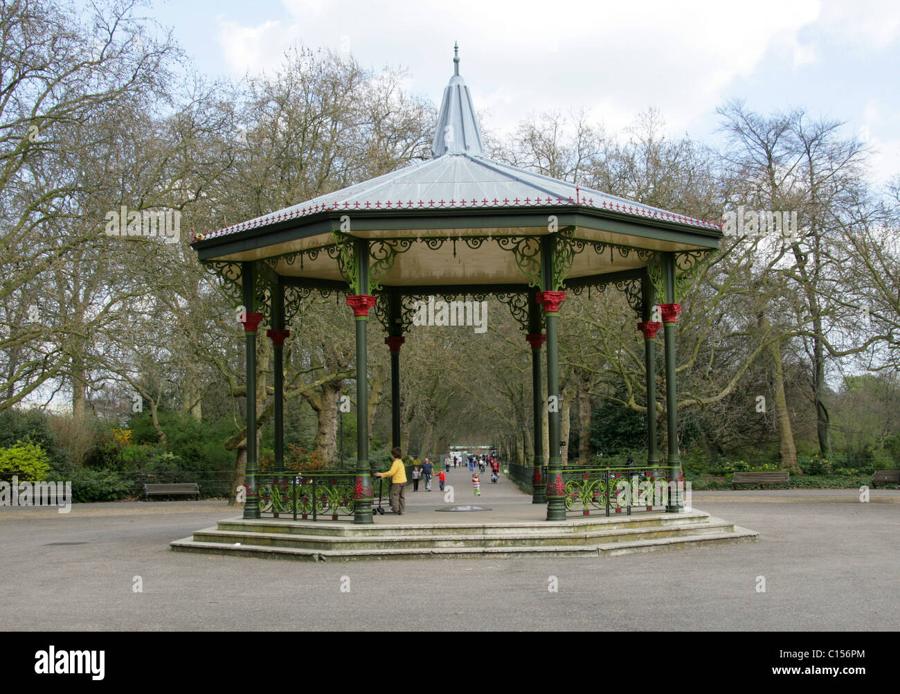Battersea Park Bandstand, London, UK Stock Photo - Alamy