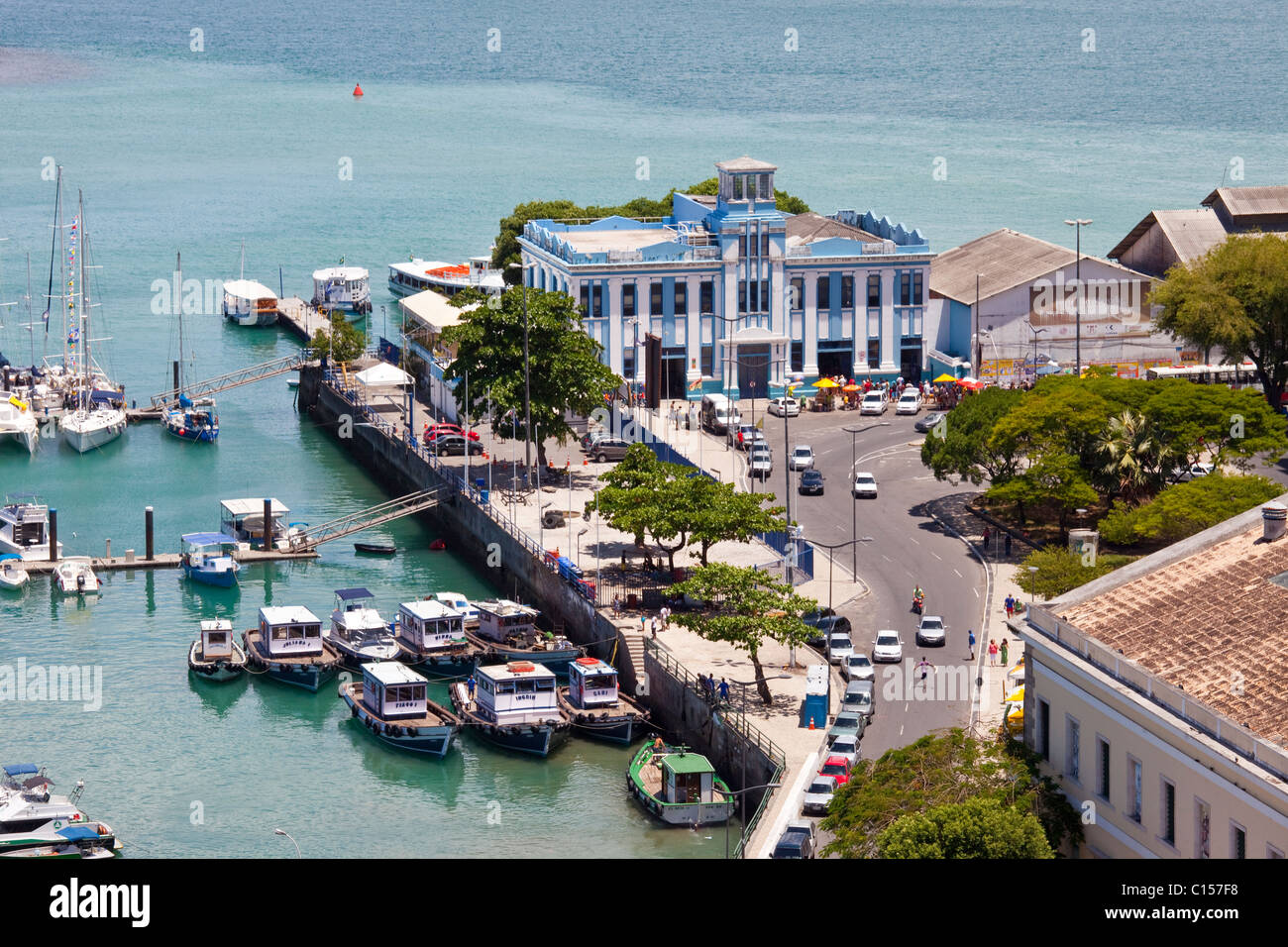 Ferry terminal, Salvador, Brazil Stock Photo