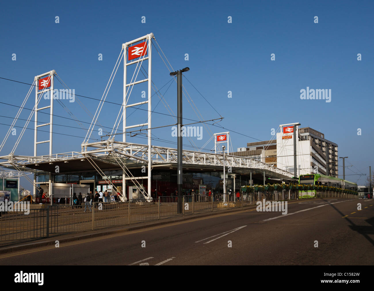 East Croydon Railway Station. Stock Photo