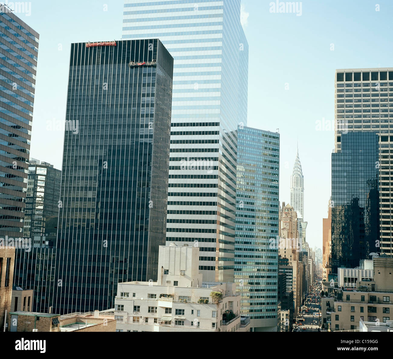 View of Manhattan Stock Photo