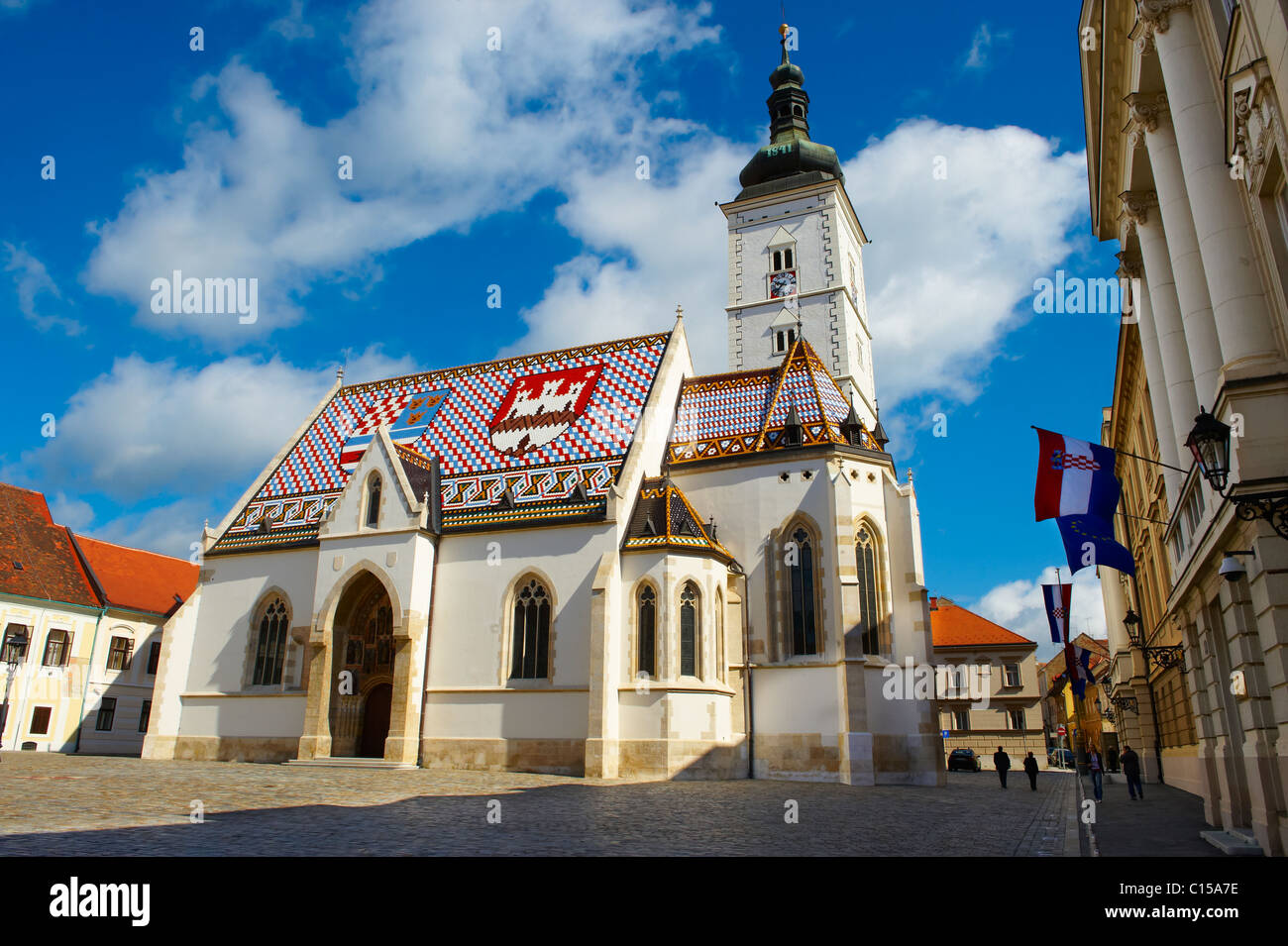 Late Gothic Church Of St Mark s Church Crkva Sv Marka Zagreb Late Gothic Church Of St Mark s Church Crkva Sv Marka Zagreb