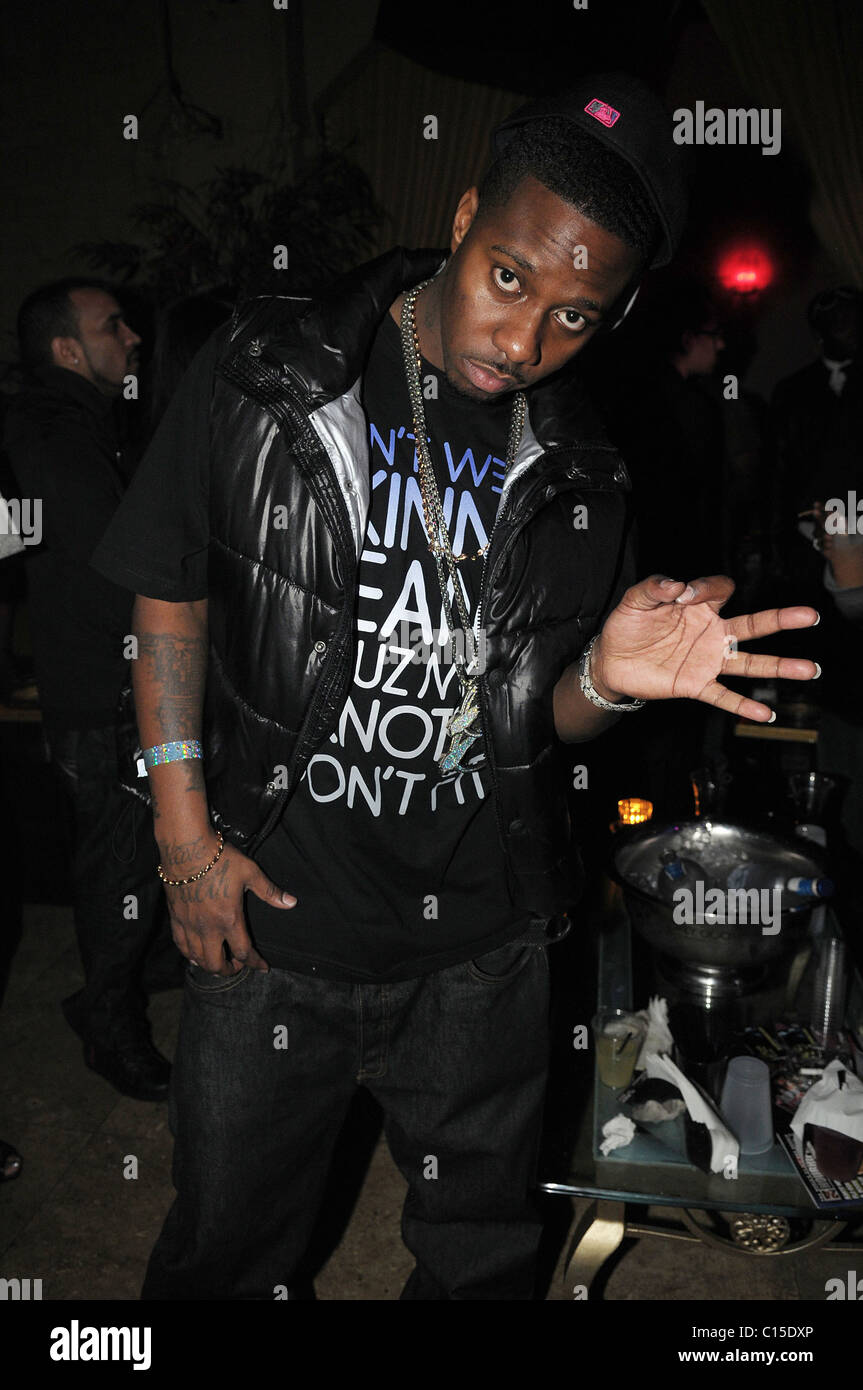 Epidemic recording artist C-Ride at the Bad Boy Entertainment ...