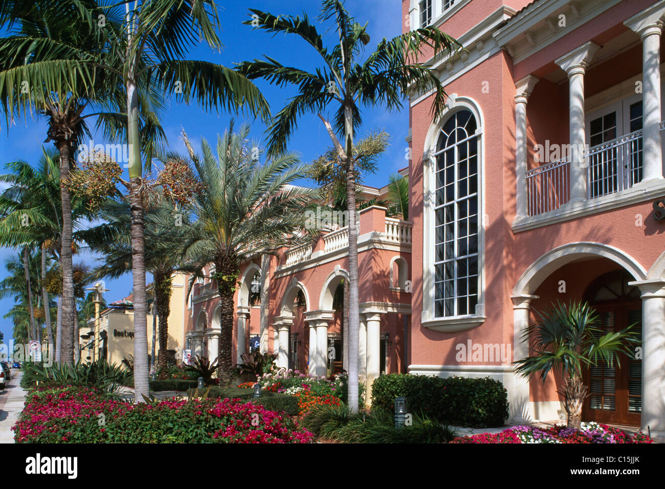 Stores along Fifth Avenue South, Naples, Florida, USA Stock Photo Alamy