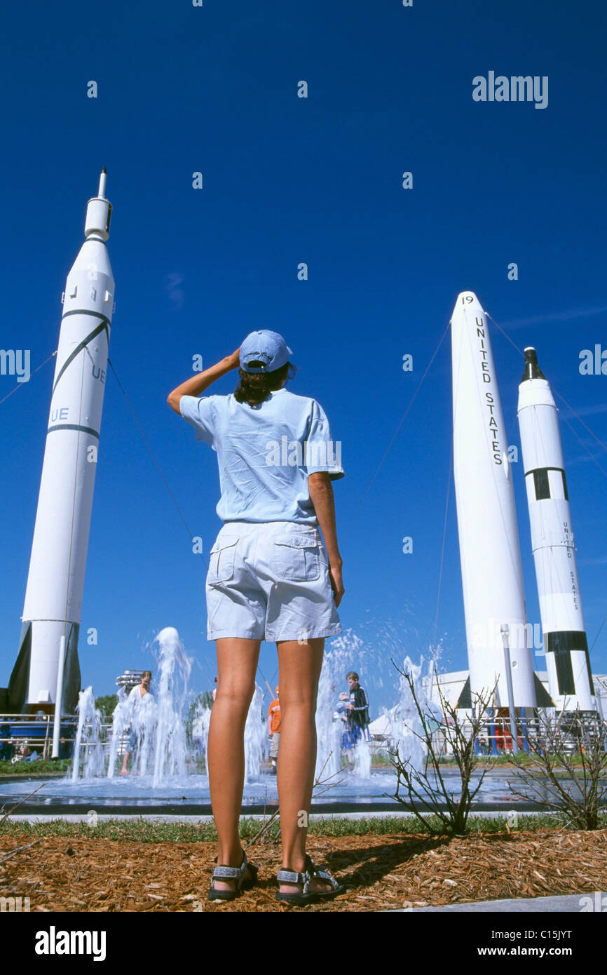 Kennedy Space Center, Cape Canaveral, Florida, USA Stock Photo