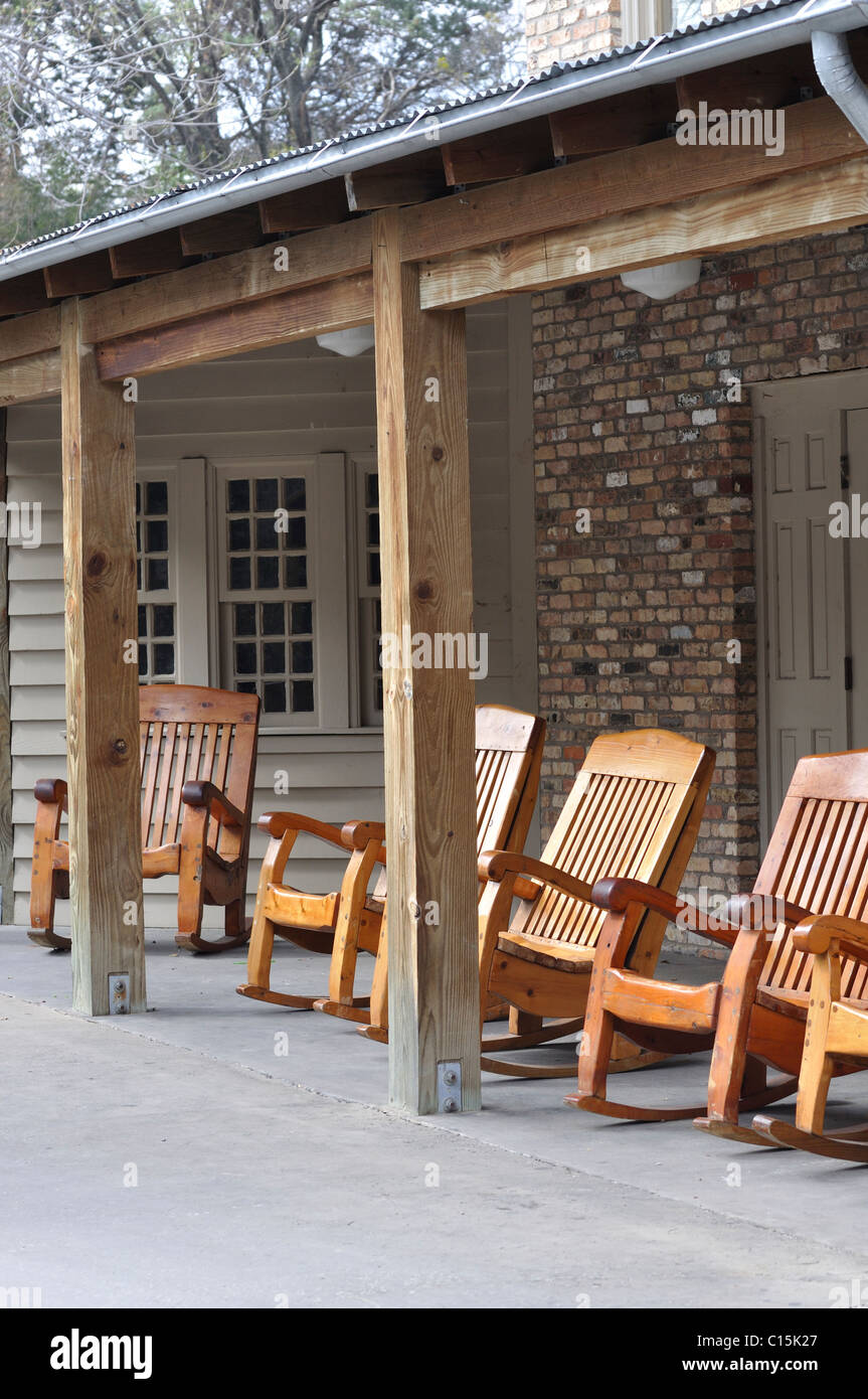 Fort Worth Zoo, Texas, USA - Old West Stock Photo