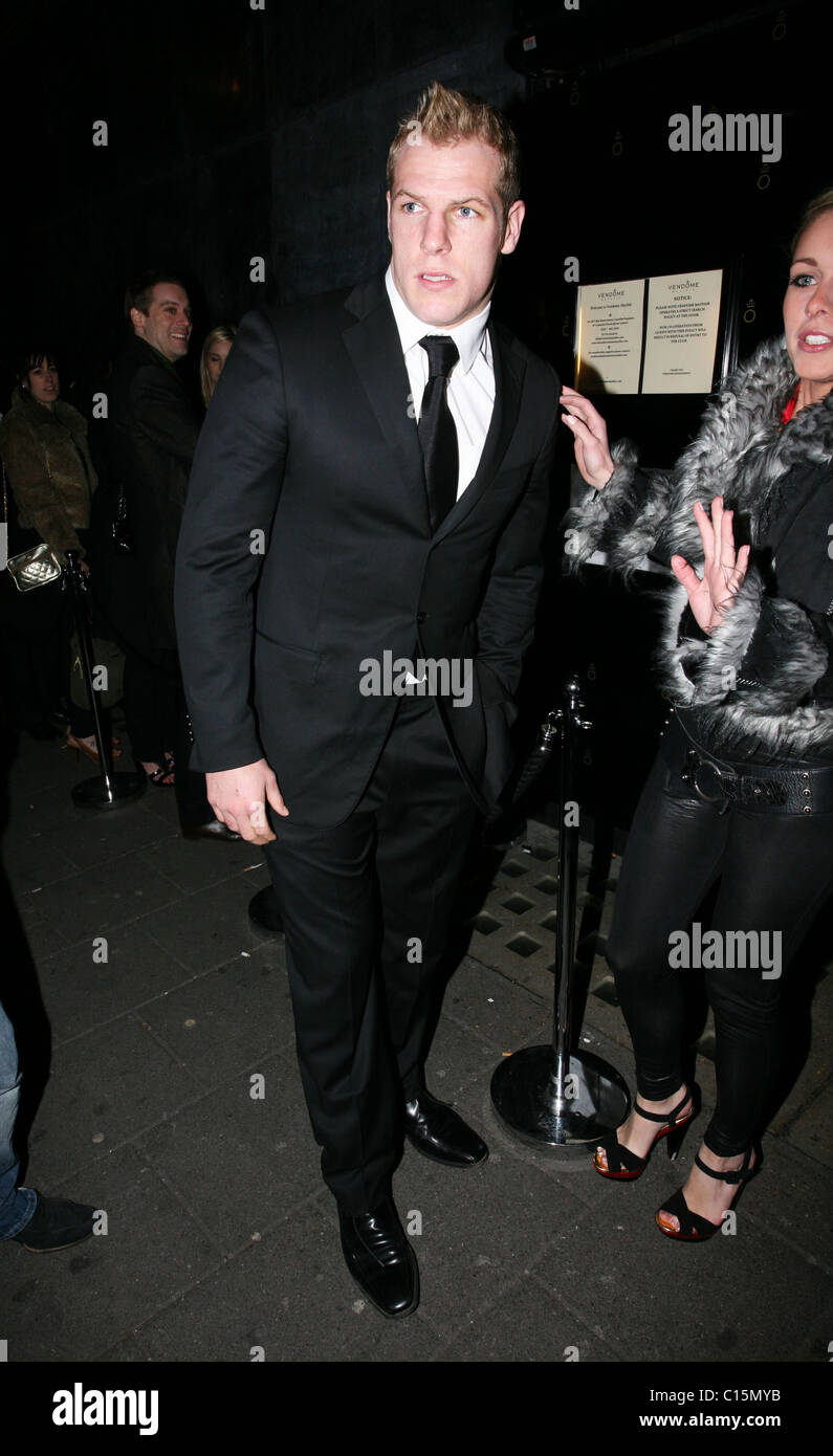 England rugby player at the Neon Management Launch at Vendome club ...