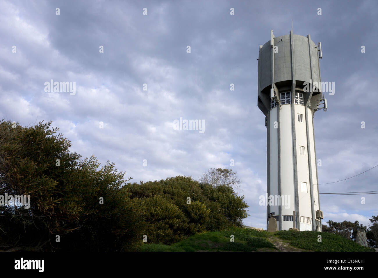 Water tower with mast hi-res stock photography and images - Alamy