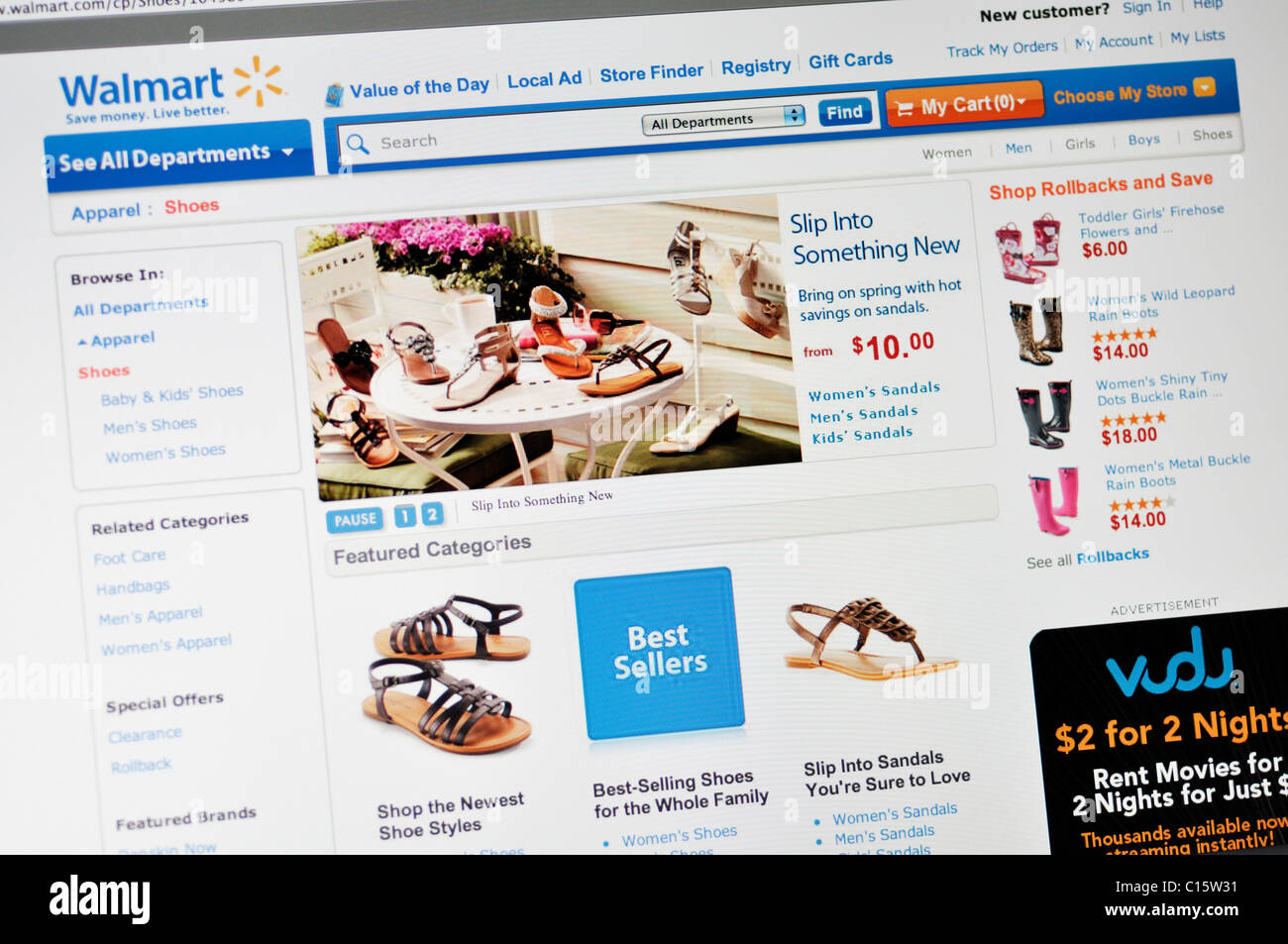 Walmart store website online hires stock photography and images Alamy