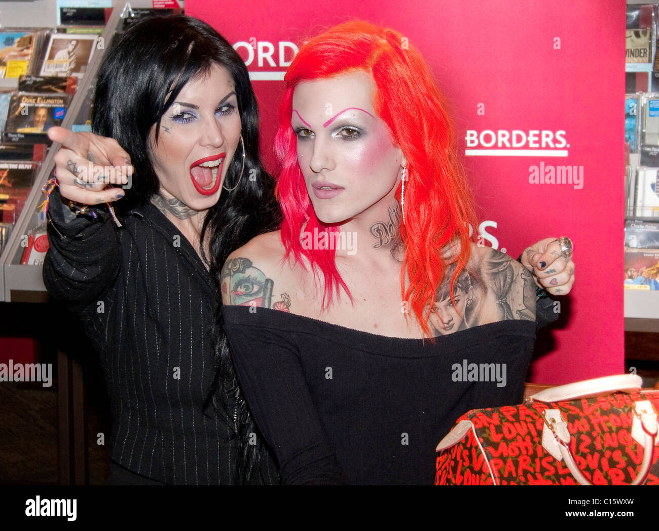 Kat von d and jeffree star hi-res stock photography and images - Alamy