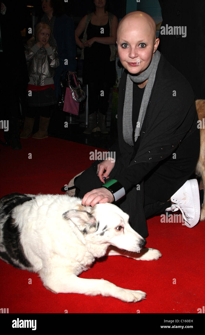 Gail Porter with the Blue Peter dog Mabel Open Season 2 blue-ray ...