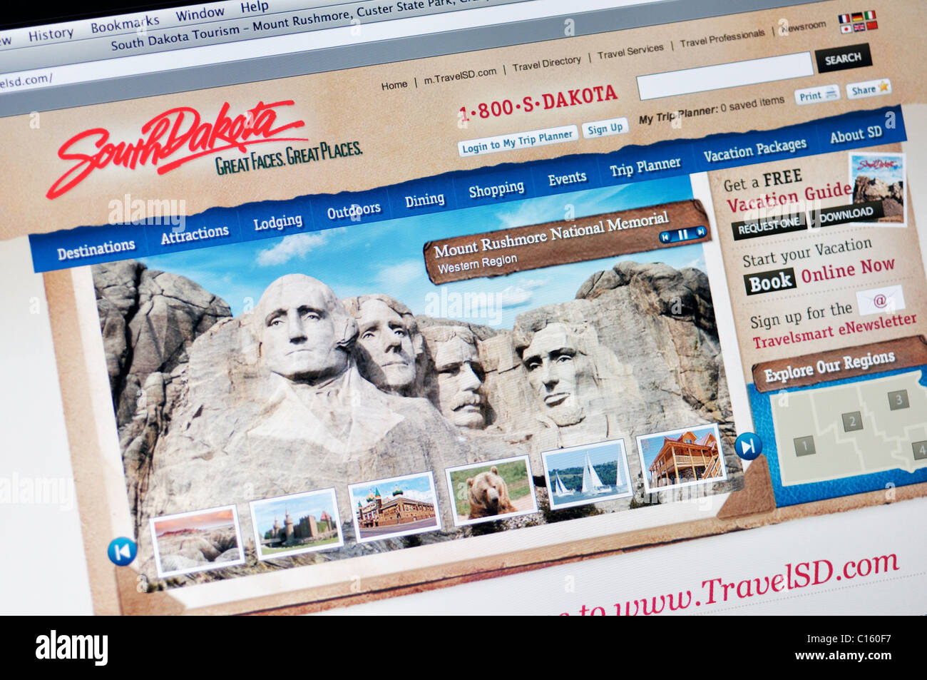 south dakota tourism website