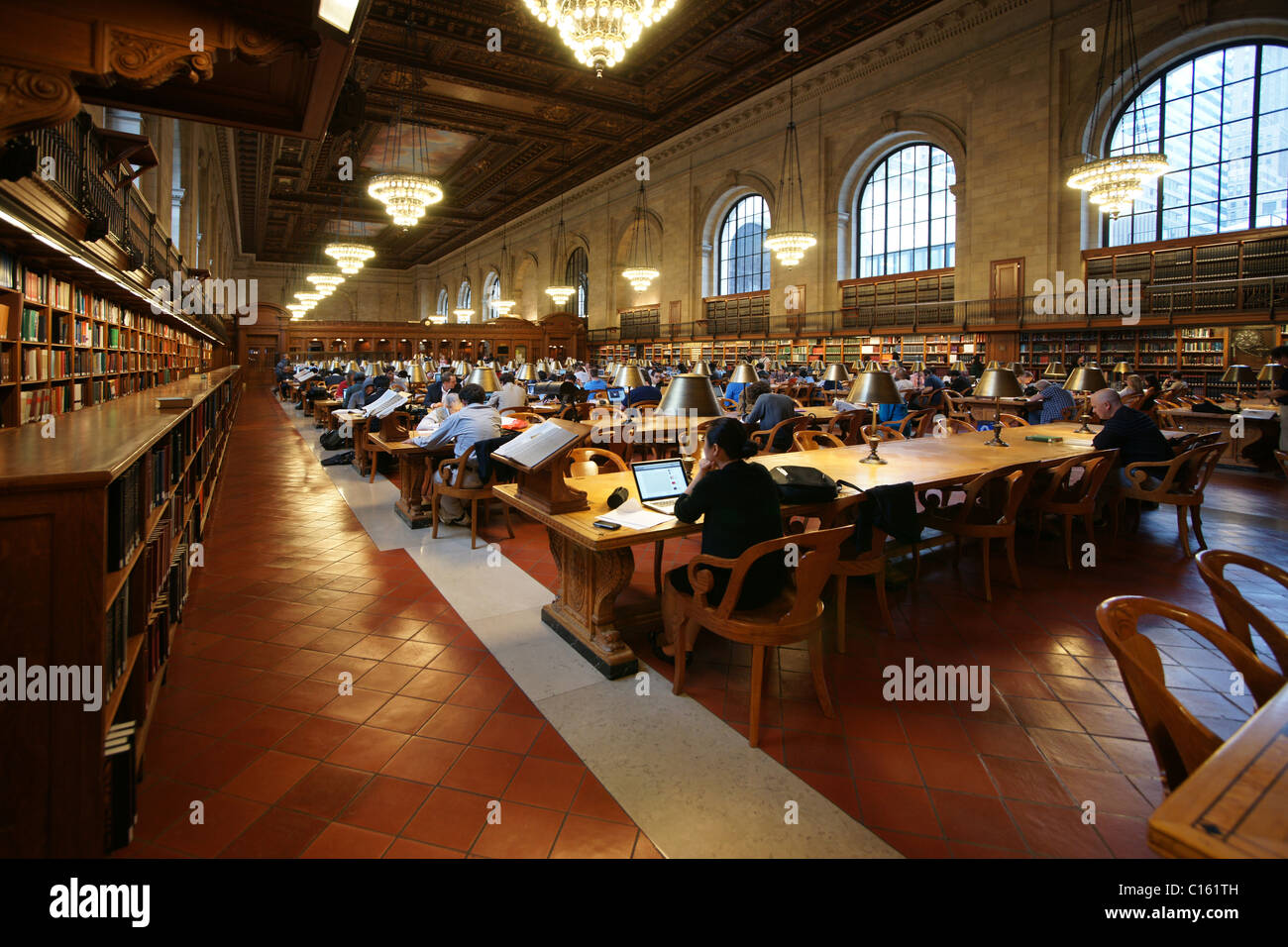 New york public library ceiling hi-res stock photography and images - Alamy