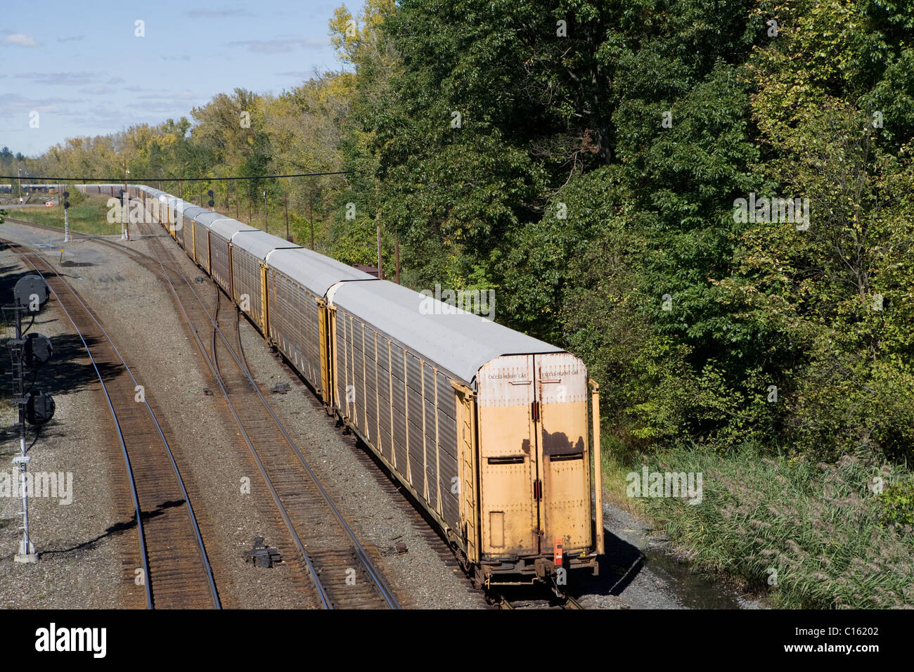 Freight train, Philadelphia, USA Stock Photo Alamy