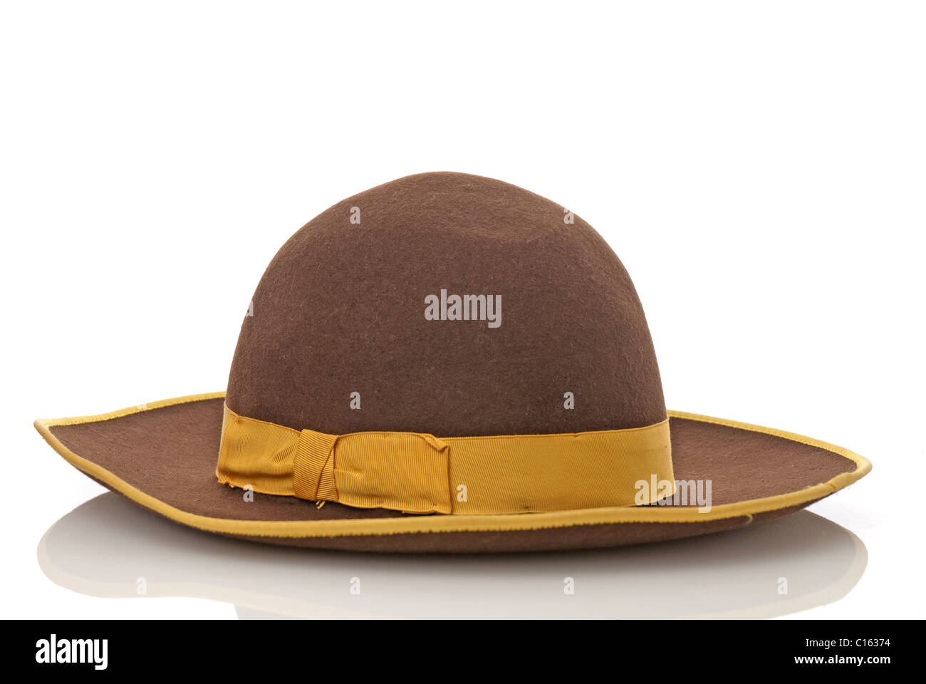 Brown felt hat hi-res stock photography and images - Alamy